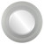Beveled Mirror - Palomar Round Frame - Bright Silver