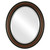 Beveled Mirror - Philadelphia Oval Frame - Walnut