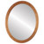 Flat Mirror - Sydney Oval Frame - Carmel