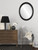 Melbourne Framed Oval Mirror - Matte Black