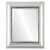 Beveled Mirror - Chicago Rectangle Frame - Silver Spray