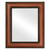 Flat Mirror - Chicago Rectangle Frame - Vintage Walnut