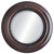 Beveled Mirror - Boston Round Frame - Vintage Cherry