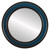 Flat Mirror - Wright Circle Frame - Royal Blue