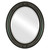 Beveled Mirror - Florence Oval Frame - Hunter Green