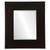 Beveled Mirror - Tribeca Rectangle Frame - Mocha