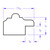 Santa Fe Oval - Profile Drawing