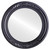 Flat Mirror - Florence Circle Frame - Matte Black