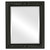 Beveled Mirror - Florence Rectangle Frame - Matte Black