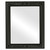 Flat Mirror - Florence Rectangle Frame - Matte Black