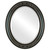 Beveled Mirror - Florence Oval Frame - Royal Blue