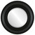 Beveled Mirror - Imperial Round Frame - Matte Black