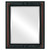 Beveled Mirror - Florence Rectangle Frame - Rosewood