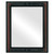 Flat Mirror - Florence Rectangle Frame - Rosewood