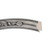 Florence Silver Leaf with Black Antique - Cross Section