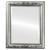 Beveled Mirror - Florence Rectangle Frame - Silver Leaf with Black Antique