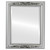 Beveled Mirror - Florence Rectangle Frame - Silver Spray