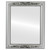 Flat Mirror - Florence Rectangle Frame - Silver Spray