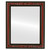 Flat Mirror - Florence Rectangle Frame - Vintage Cherry