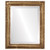 Beveled Mirror - Dorset Rectangle Frame - Champagne Gold