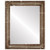Flat Mirror - Dorset Rectangle Frame - Champagne Silver