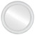 Flat Mirror - Dorset Round Mirror - Linen White