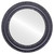 Flat Mirror - Dorset Circle Frame - Matte Black
