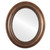 Flat Mirror - Chicago Round Frame - Sunset Gold