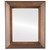 Flat Mirror - Lombardia Rectangle Frame - Sunset Gold