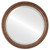 Beveled Mirror Mirror - Santa Fe Circle Frame - Sunset Gold