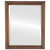 Beveled Mirror - Santa Fe Rectangle Frame - Sunset Gold