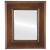 Beveled Mirror - Marquis Rectangle Frame - Sunset Gold