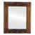 Flat Mirror - Ramino Rectangle Frame - Sunset Gold