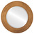 Beveled Mirror - Ashland Round Frame - Sunset Gold