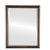 Bevelled Mirror - Pasadena Rectangle Frame - Rubbed Bronze