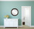 Lifestyle - Newport Framed Round Mirror - Rubbed Bronze