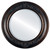 Beveled Mirror - Winchester Round Frame - Rubbed Bronze