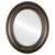 Beveled Mirror - Boston Oval Frame - Rubbed Bronze