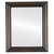 Flat Mirror - Philadelphia Framed Rectangle Mirror - Rubbed Bronze