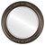 Beveled Mirror - Florence Round Frame - Rubbed Bronze