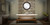 Lifestyle - Florence Framed Round Mirror - Rubbed Bronze