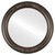 Flat Mirror - Florence Framed Circle Mirror - Rubbed Bronze