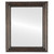 Flat Mirror - Dorset Framed Rectangle Mirror - Rubbed Bronze
