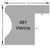 Vienna Rectangle - Profile Drawing