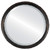 Beveled Mirror - Virginia Round Frame - Rubbed Bronze