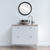Lifestyle 2 - Virginia Framed Round Mirror - Rubbed Bronze
