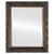 Beveled Mirror - Rome Rectangle Frame - Rubbed Bronze