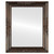 Flat Mirror - Versailles Framed Rectangle Mirror - Rubbed Bronze