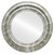 Flat Mirror - Lancaster Circle Frame - Champagne Silver