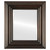 Beveled Mirror - Regalia Rectangle Frame - Rubbed Bronze